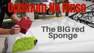 Optimum BIG red sponge: Will it scratch my paint?