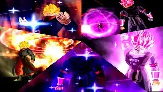 DBZ TTT/XV2 GUERRERO ENCAPUCHADO SSJ VS BLACK MASKED SSJ ROSE