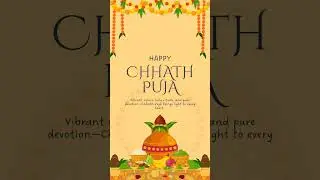 Happy Chhath Puja Wishes #festival #wish #festiveauraa #chhathpuja #happychhathpuja #chhath