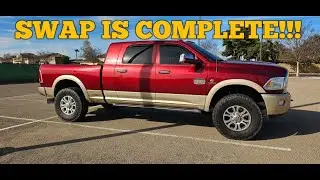 CONVERTING MY RAM 3500 DUALLY TO SINGLE REAR WHEEL PT. 2!!!
