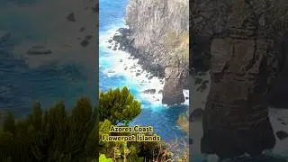 Azores &ldquo;Flowerpot&rdquo; Sea Stacks 🌊 Praia do Monte Verde (S&atilde;o Miguel)