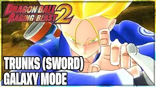 Dragon Ball: Raging Blast 2 - Trunks (Sword) Galaxy Mode (XBOX 360 1440p)