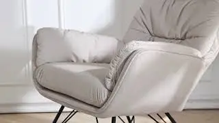 Luxury Wooden Rocking Chair Leisure Chair