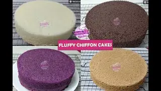 FLUFFY CHIFFON CAKES