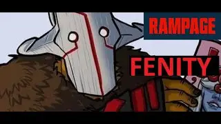 Dota 2 RAMPAGE moment |FENITY|