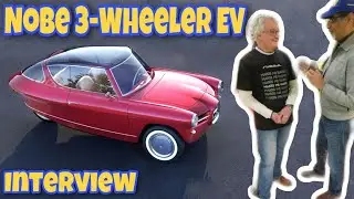Nobe 3-Wheeler Estonian Small EV for Cool Commutes [at Fully Charged Live 2022]