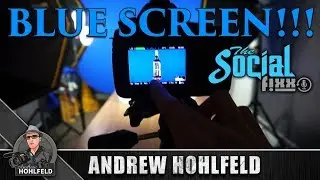 Vlog - Blue Screen!!! (The Social Fixx)