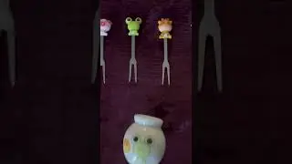 Mini Forks #fruit #mini#trending #cute #animals#fork#short