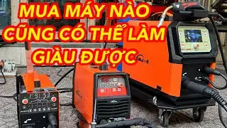 🔴Ba máy hàn chuyên nghiệp nhôm 2026 ,MIG 200LED ,TIG 200ACDC,MIG 250GDL