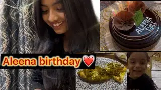 Aleena birthday vlog | dinner party zain ki taraf se |#youtube #vlog 