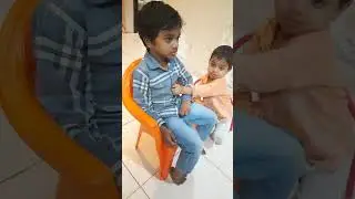 why obsessed with brothers button baby👶🏻.. Trying to remove but can't.. #ldvlog #dev #cute #brothers