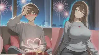 Lonely Boy Becomes Beautiful Woman | Valentine&rsquo;s Day TG TF Anime Transformation