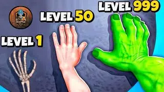 UPGRADING AXPM TO THE STRONGEST Hand IN ROBLOX