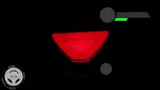 STOP TIPO FORMULA 1 AUTO MOTO LED GEL BICOLOR UNIVERSAL ROJO AMBAR