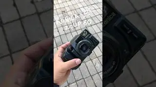 A day with FILM CAMERA KONICA Z-UP 60  📸 #shorts