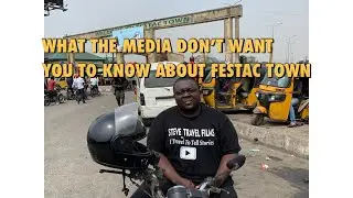 FESTAC TOWN,LAGOS IN 2024 | Exploring lagos Neighborhood on my 200cc motorcycle adventure