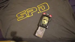 S.P.D Shadow Ranger T-Shirt | Power Rangers Unboxing HD ft DEKARANGER SP Licence Memorial 