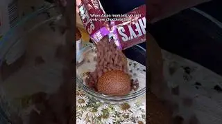 When Asian mom lets you eat only one chocolate bar&hellip; #food #eating #shorts