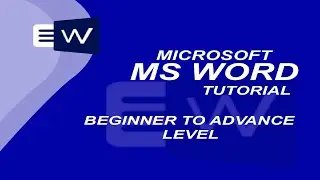 How to Page Break and Section | Cover Page  Insert  | Blank Page in Microsoft Word MS (Urdu / Hindi)