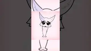 Милашная Джессика 💗 Идея: @Mika_Kit162 #kit #анимация #милыекотики #страшно #short #shorts