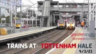 Trains at Tottenham Hale  //  WAML, LVL  //  4/3/23