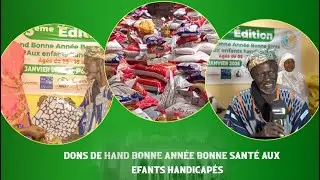 Dons aux enfants handicapés à Porokhane - Vendredi 16/01/2026
