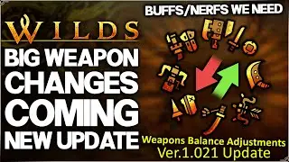 Monster Hunter Wilds - New BIG Endgame Update Weapon Changes Coming - ALL We Know, Need & More!