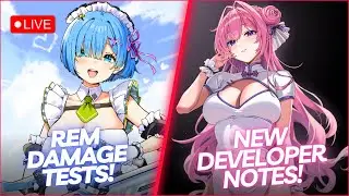 ᕕ( ᐛ )ᕗ Rem Damage Test! 🩸 Covering New Developer Notes and Hard Mode Pushing! 【Nikke】