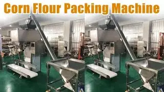 Industrial 50 Kg Corn Flour Packaging Machine for Food Processing