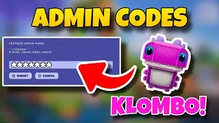 *NEW* ADMIN CODES KLOMBO UPDATE - FORTNITE CHAPTER 7 SEASON 4