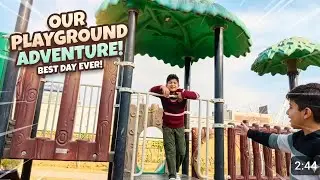 😲 Cinematic Park Magic: Fearless Kid Conquers the Jungle Gym! 🔥 Viral Vlog 