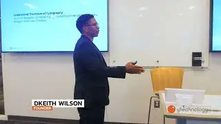 Why Typography Matters in UX | DKeith Wilson Lecture at Georgia State University