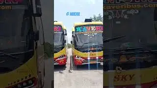 VKAVERI TRAVELS BRAND NEW AC SLEEPER BUSES ❤️ #ytshorts #buses #shortsviral #shortsfeed