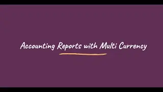 Odoo 18 Enterprise Accounting Reports with Multi Currency