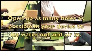 How to Rescue Your Soaking Wet Smartphone or Tablet