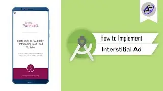 How to Implement Interstitial Ad in Android Studio | InterstitialAdAndroid | Android Coding