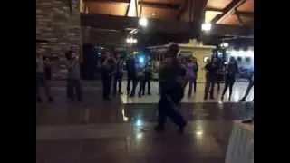 chengdu salsa festival 2013 Zouk demo show after class Marcos n Vicky