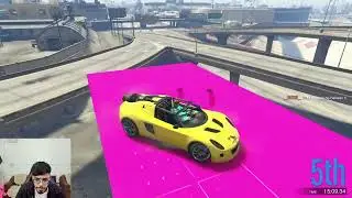 1 HOUR IMPOSSIBLE Flying Car Parkour inGTA 5! CREDIT-CASEETO