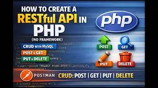 Build a REST API in PHP from Scratch (No Framework) | MySQL CRUD + Postman Testing (Step-by-Step)