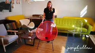 Acapulco Lounge Chair in Orange by Joseph Allen Home