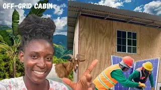 Building an Off-Grid Cabin In The Hills of Jamaica 🇯🇲
