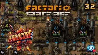 💥 HARDCORE ⚙️ Factorio Space Age - Death World | #32 | Let's Play
