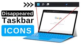 Taskbar icon not showing | #shorts