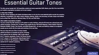 Zoom G5N - New Effects March 2018