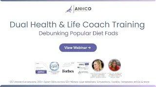 Health Coaching Diet Fad Myths | AHNCO Dual Health & Life Coach Certification