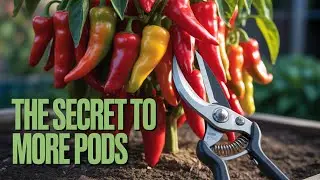 Beyond Topping: My #1 Trick for Huge Pepper Harvests in Short Seasons