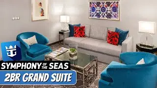 Symphony of the Seas | Grand Suite - 2 Bedroom Full Tour & Review 4K | Royal Caribbean Cruise Line