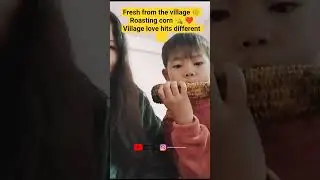 Village Love in Every Bite 🌽❤️ | Sweet Corn & Pure Emotions