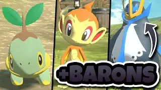 Comment avoir TORTIPOUSS, OUISTICRAM & TIPLOUF (+barons) - L&eacute;gendes Pok&eacute;mon Arceus