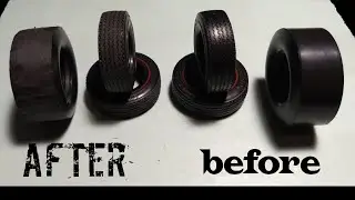 [HOW TO] scuff up model car tires